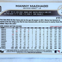 Manny Machado 2022 Topps Chrome Series Mint Card #90
