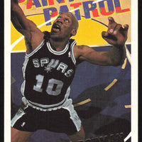 Dennis Rodman 1994 1995 Topps Paint Patrol Series Mint Card #107