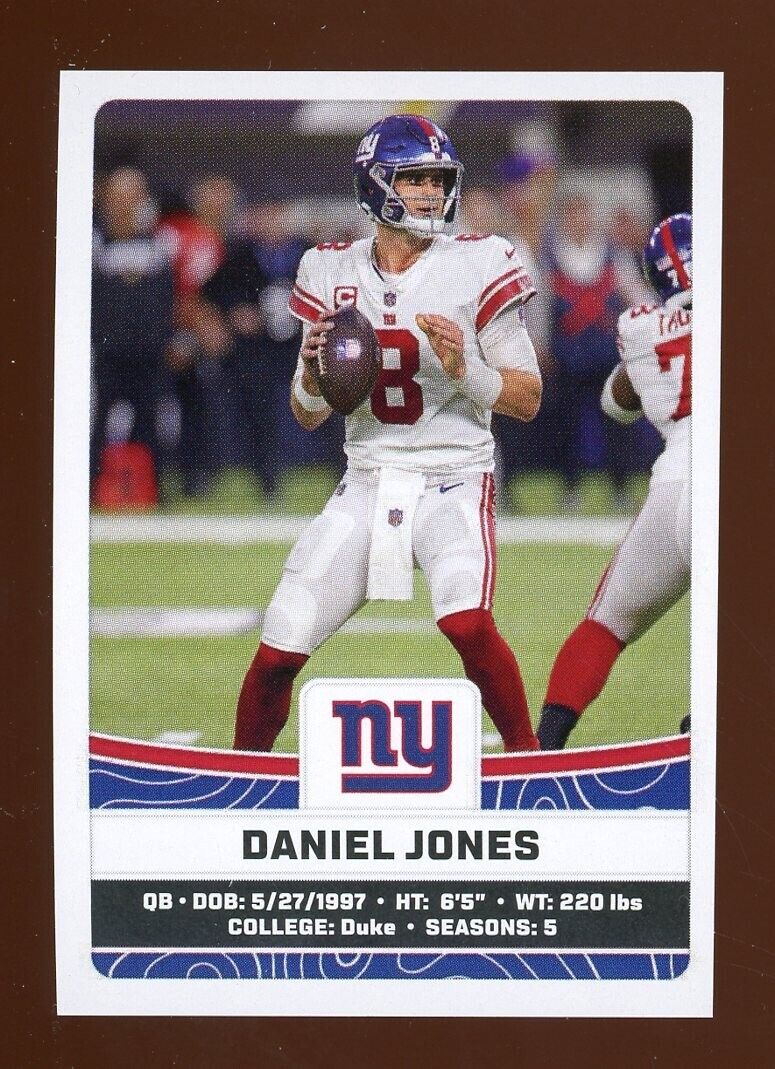 Daniel Jones 2023 Panini NFL Sticker #322