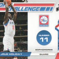 Jrue Holiday 2010 2011 Panini Season Update Rookie Challenge All-Star Series Mint Card #12