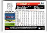 Steve Finley 2006 Topps Gold Series Mint Card #73
