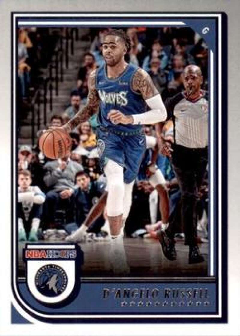 D'Angelo Russell 2022 2023 Hoops Mint Card #196