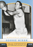 George Mikan 2012 2013 Panini Series Mint Card #186
