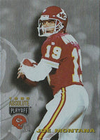 Joe Montana 1995 Playoff Absolute Series Mint Card #153
