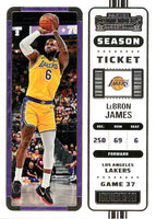 LeBron James 2022 2023 Panini Contenders Season Ticket Series Mint Card #36
