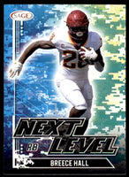 Breece Hall 2022 Sage High Series Next Level Series Mint Rookie Card #77
