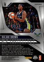 Kalani Brown 2024 Panini Prizm WNBA Ice Prizms Series Mint Card #29
