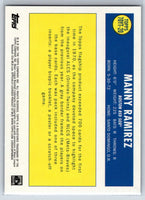 Manny Ramirez 2021 Topps Update 70 Years of Topps Series Mint Card 70YT-20
