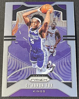 De'Aaron Fox 2019 2020 Panini Prizm Series Mint Card #120
