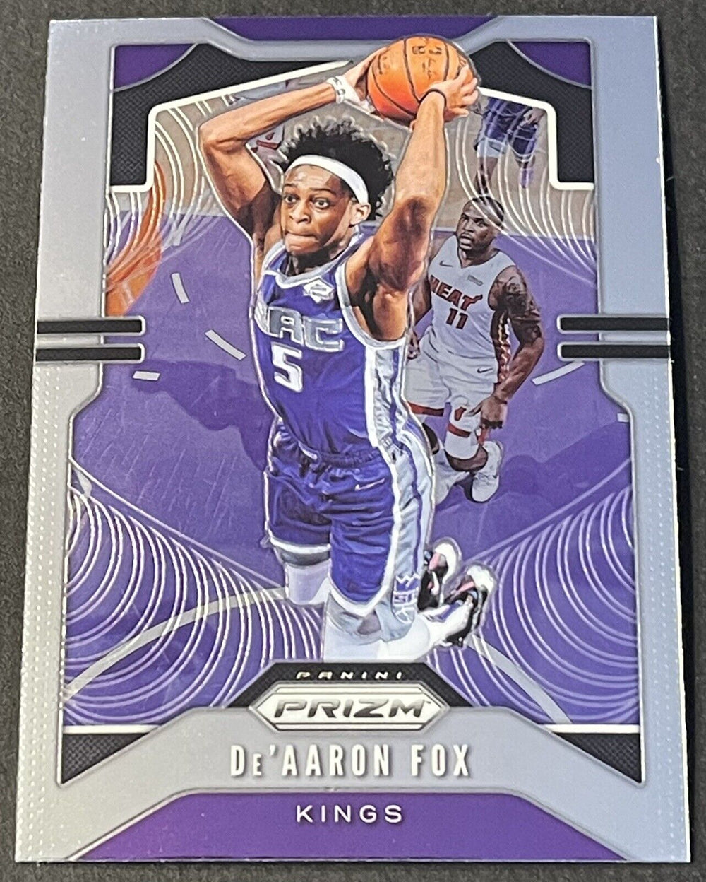 De'Aaron Fox 2019 2020 Panini Prizm Series Mint Card #120