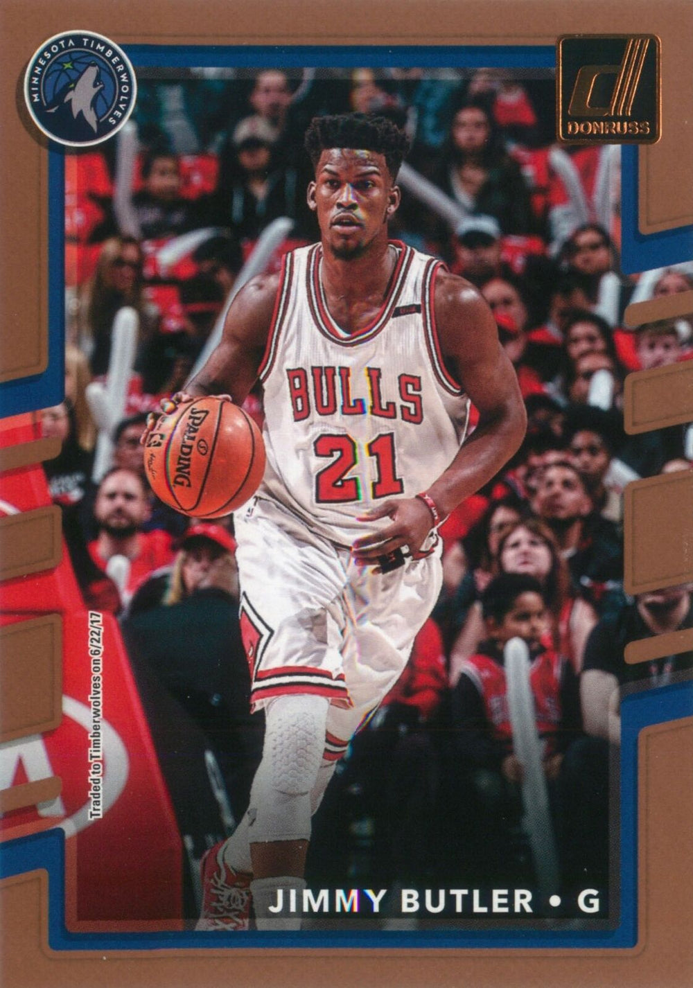 Jimmy Butler 2017 2018 Panini Donruss Series Mint Card #86