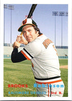 Brooks Robinson 2006 Topps Rookie of the Week Series Card #9
