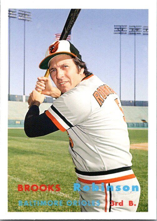 Brooks Robinson 2006 Topps Rookie of the Week Series Card #9