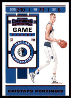 Kristaps Porzingis 2019 2020 Panini Contenders Red Series Mint Card #64
