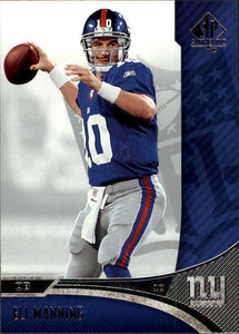 Eli Manning 2006 SP Authentic Series Mint Card #57