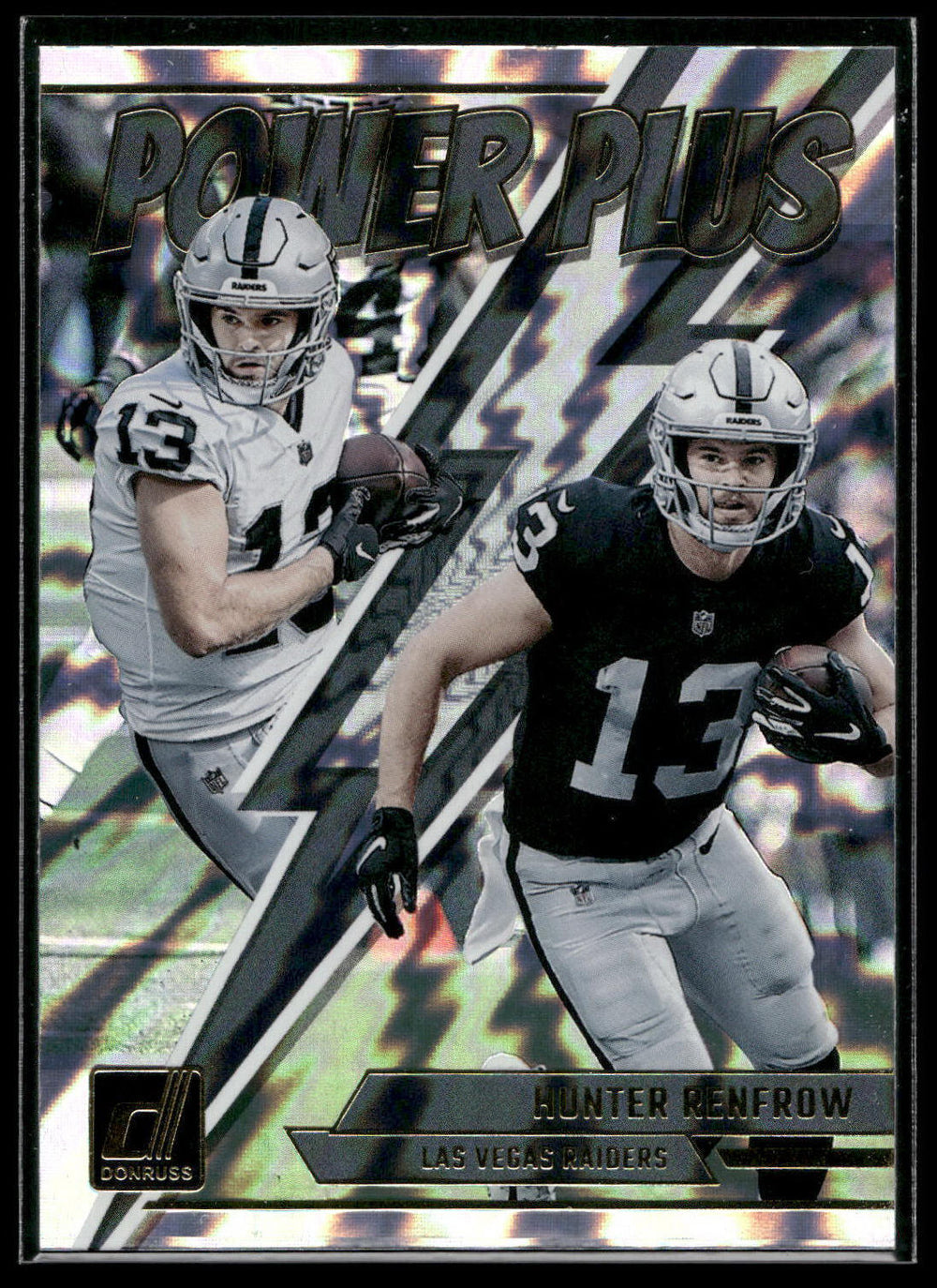 Hunter Renfrow 2023 Donruss Power Plus Series Mint Card #PP-13