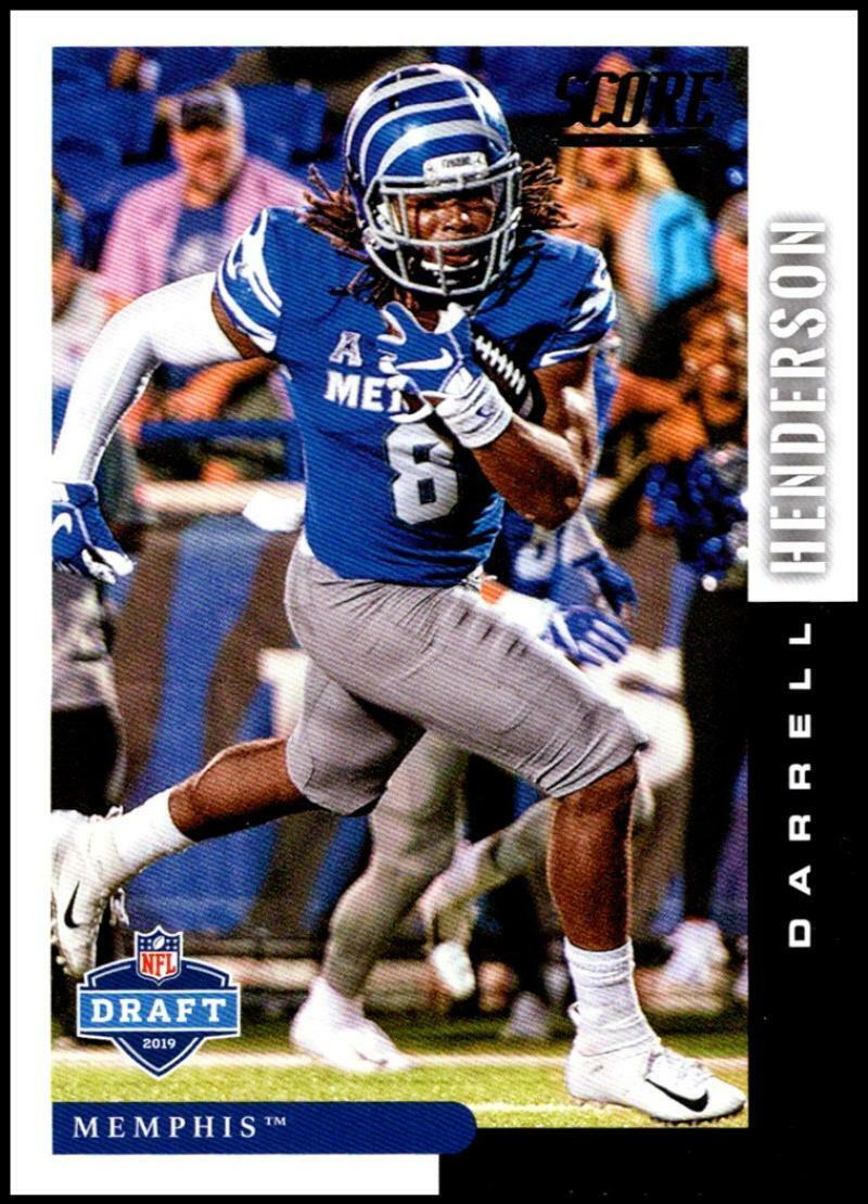 Darrell Henderson 2019 Score NFL Draft Series Mint Card #DFT-16