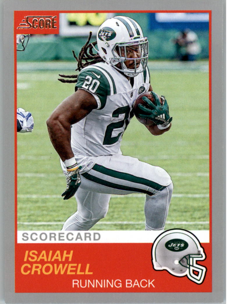 Isaiah Crowell 2019 Panini Score SCORECARD Series Mint Card #153