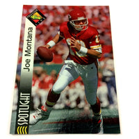 Joe Montana 1994 Pro Line Live Spotlight Series Mint Card #PB15
