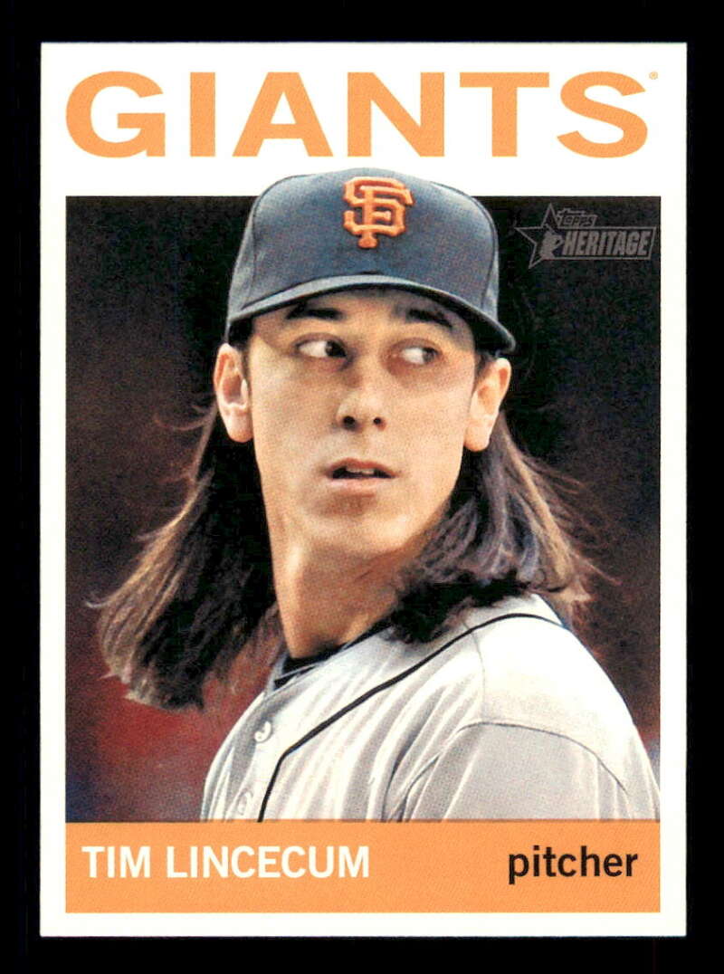 Tim Lincecum 2013 Topps Heritage Series Mint Card #99