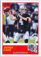 Derek Carr 2019 Panini Score Series Mint Card #32
