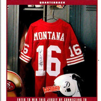 Joe Montana 1999 Upper Deck Victory Series Mint Promo Card