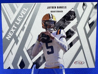 Jayden Daniels 2024 SAGE Next Level Silver Series Mint Card #81
