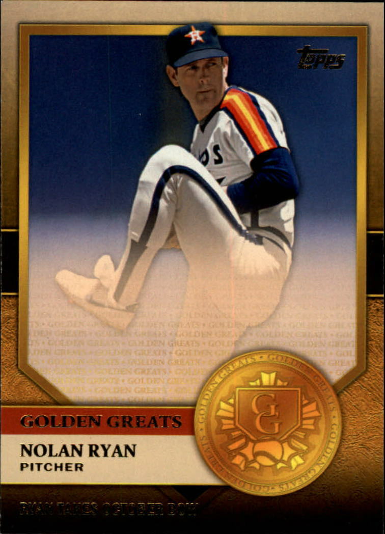 Nolan Ryan 2012 Topps Golden Greats Series Mint Card #GG9