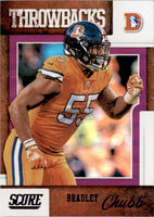 Bradley Chubb 2019 Score Throwbacks Series Mint Card #T-17
