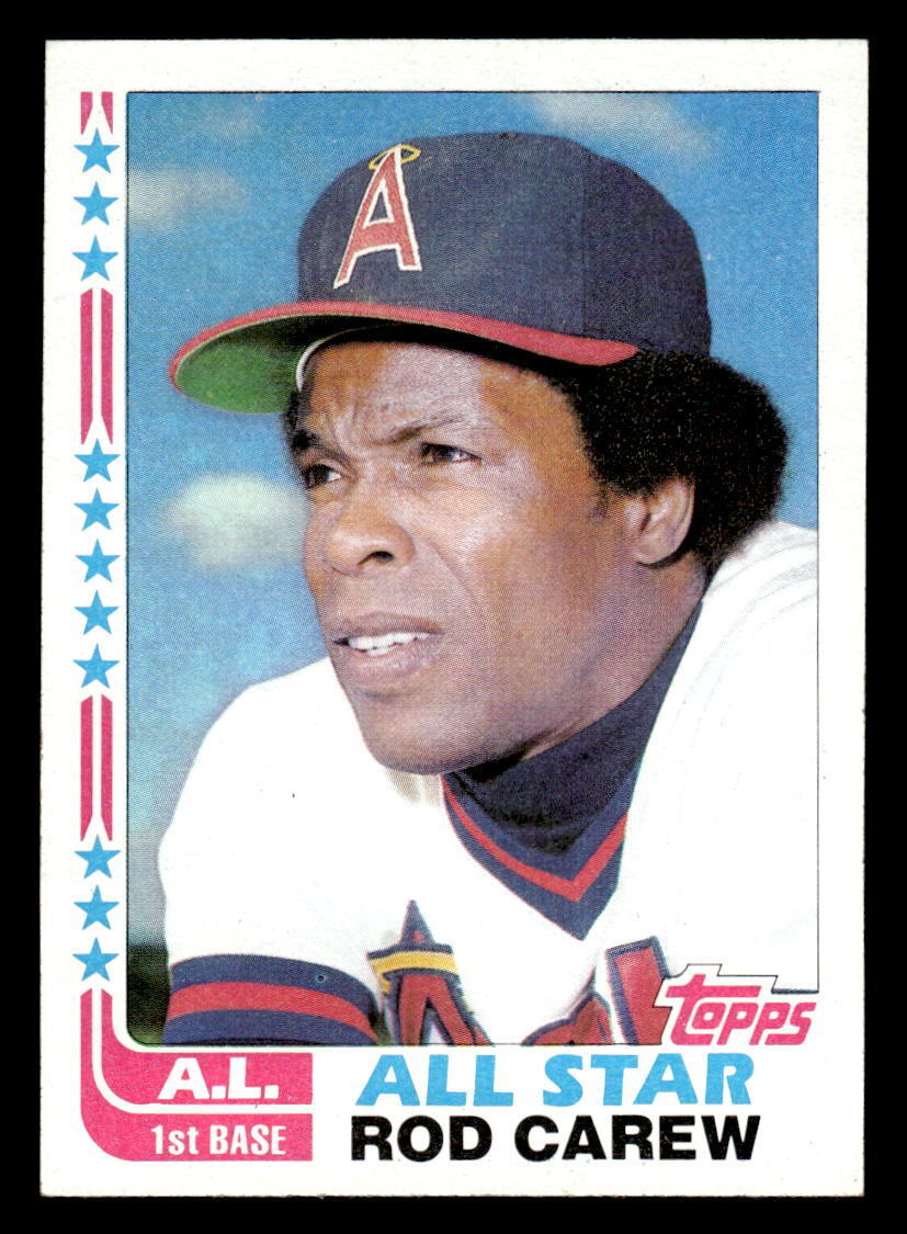 Rod Carew 1982 Topps All Star Series Mint Card #547