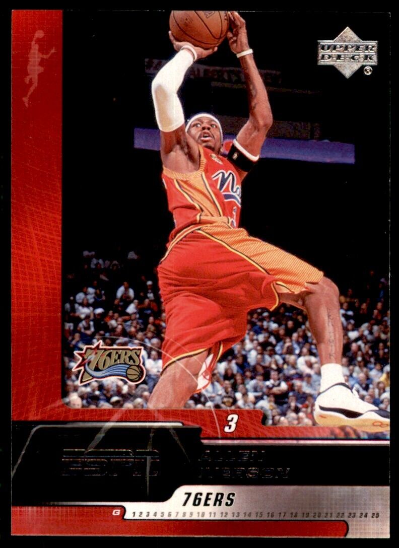 Allen Iverson 2005 2006 Upper Deck ESPN Series Mint Card #64 The