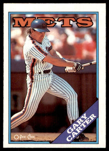 Gary Carter 1988 O-Pee-Chee Series Mint Card #157