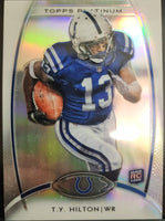 T.Y. Hilton 2012 Topps Platinum Series Mint Rookie Card #147
