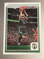 Jayson Tatum 2023 2024 Hoops Winter Series Mint Card #183
