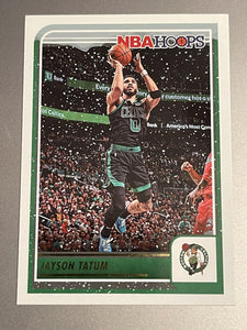 Jayson Tatum 2023 2024 Hoops Winter Series Mint Card #183