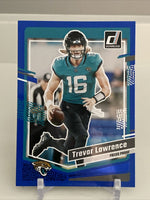 Trevor Lawrence 2023 Donruss Press Proof Blue Series Mint Card #139
