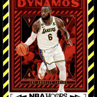 LeBron James 2023 2024 Hoops DYNAMOS Series Mint Insert Card #2