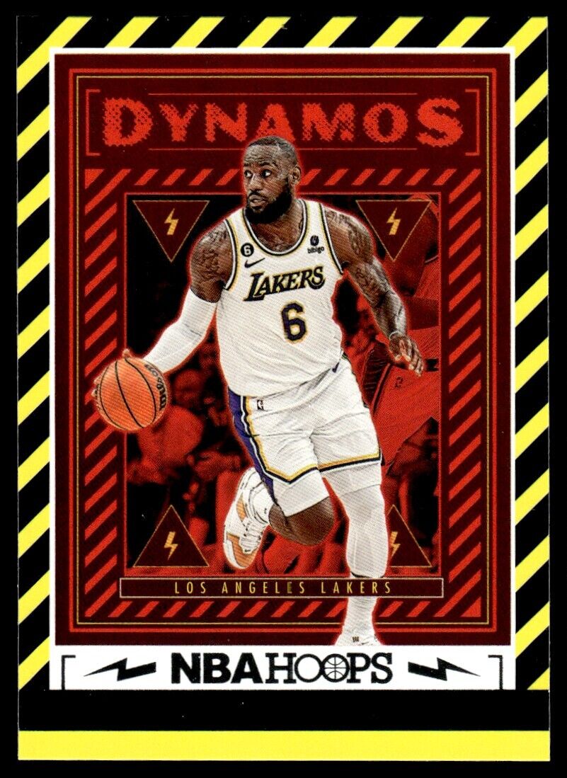 LeBron James 2023 2024 Hoops DYNAMOS Series Mint Insert Card #2