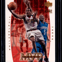 Allen Iverson 2001 2002 Upper Deck MVP Team Series Mint Card #410