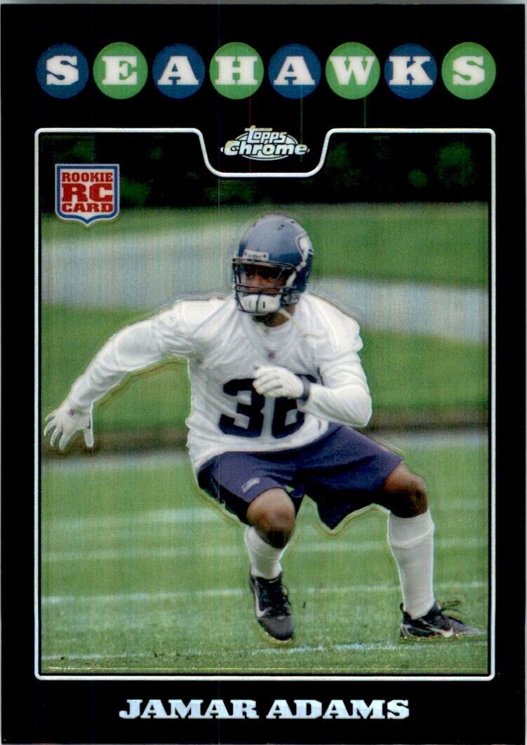 Jamar Adams 2008 Topps Chrome Series Mint Rookie Card #TC275