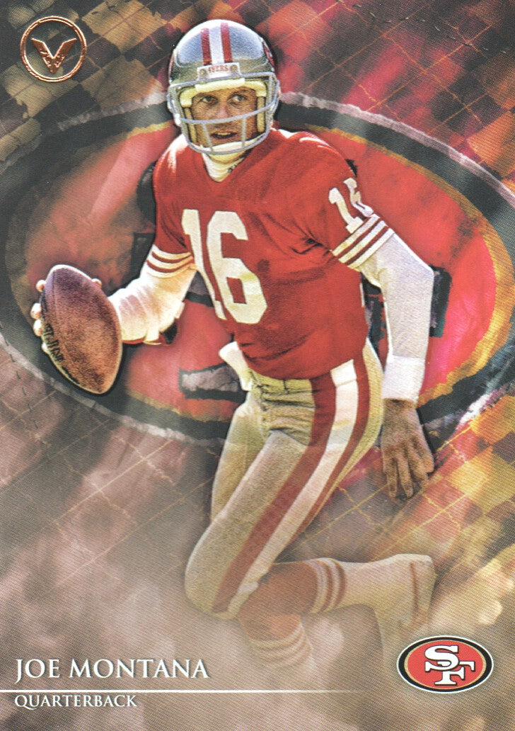 Joe Montana 2014 Topps Valor Series Mint Card #82