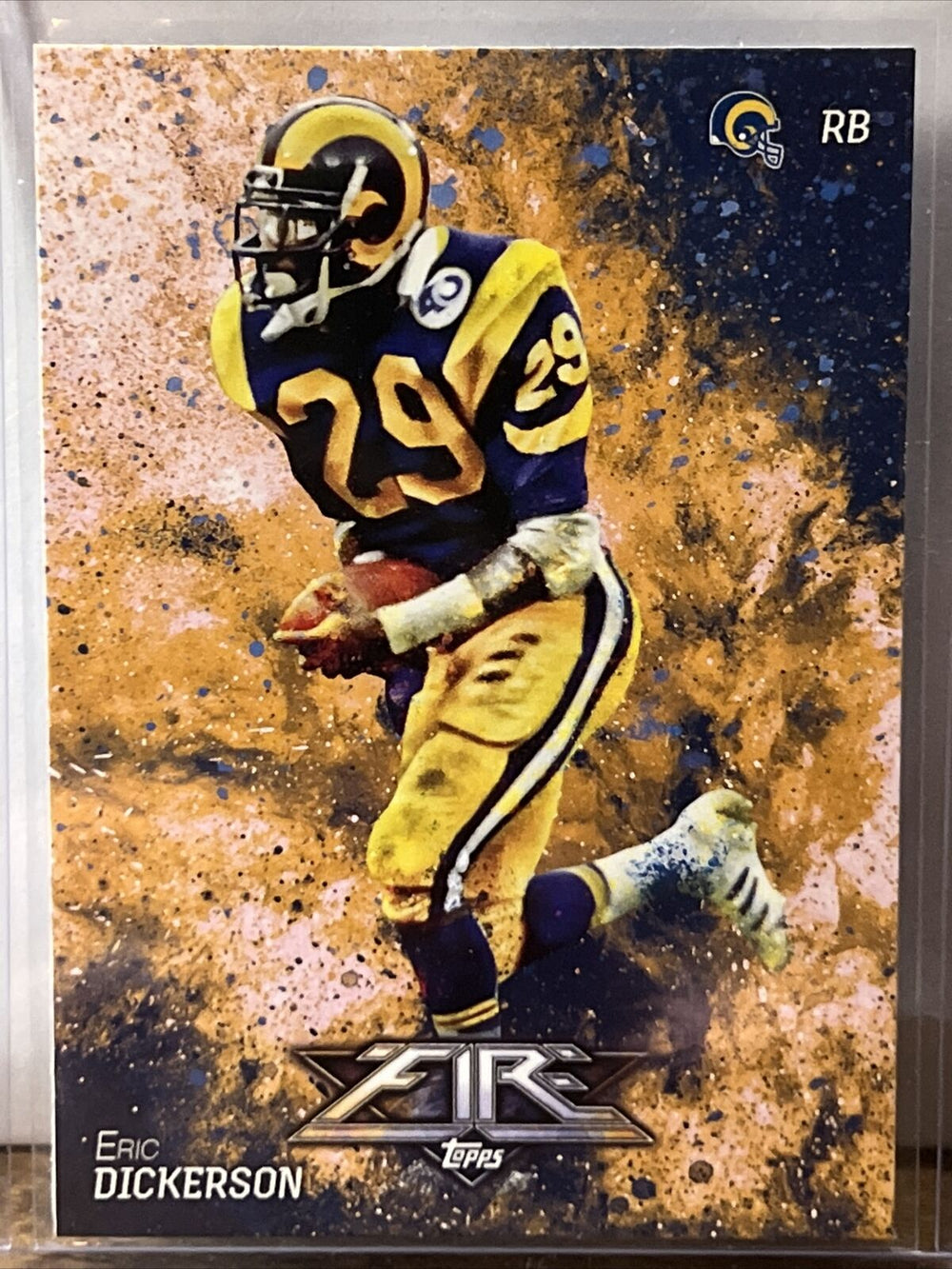 Eric Dickerson 2014 Topps Fire Series Mint Card #18