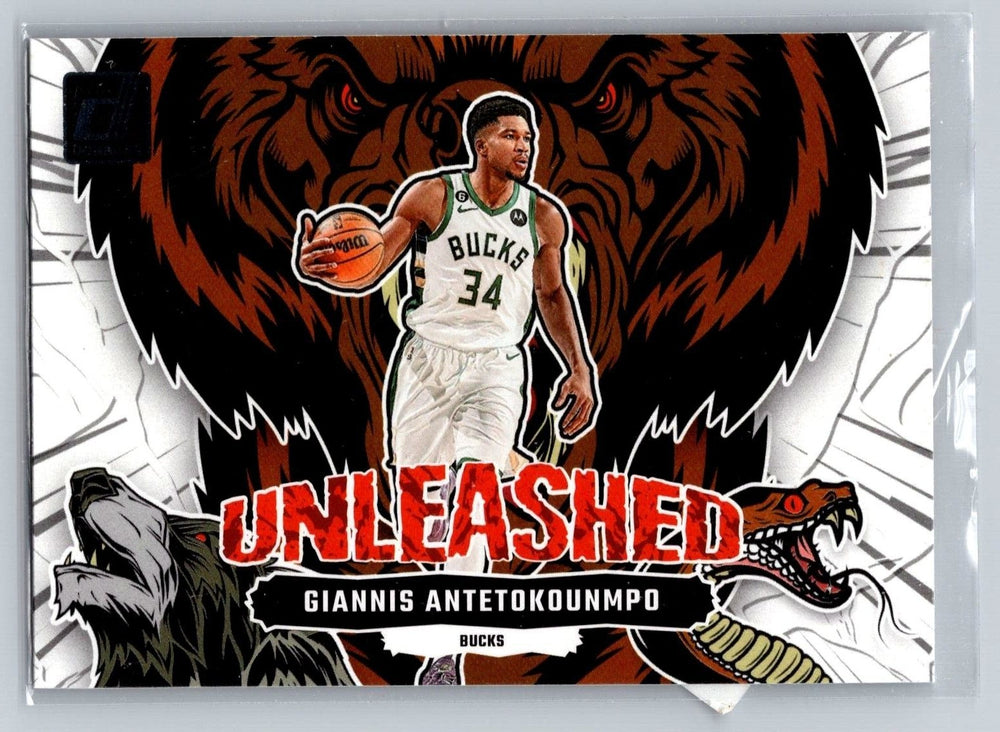 Giannis Antetokounmpo 2023 2024 Donruss Unleashed Card #8