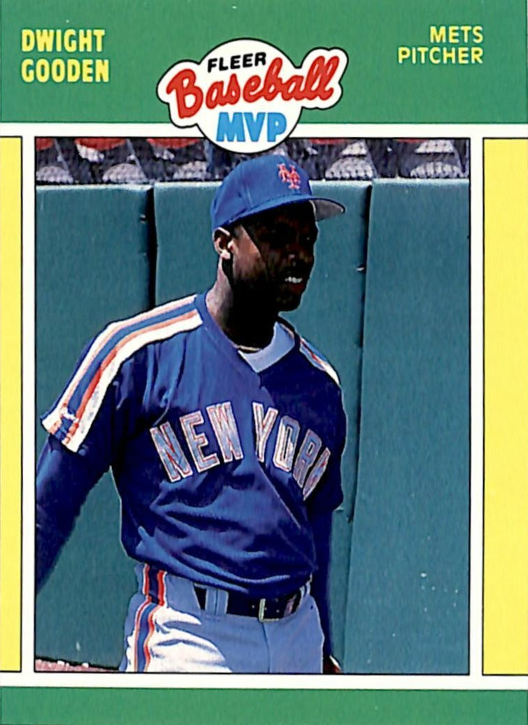 Dwight Gooden 1989 Fleer Baseball MVP Series Mint Card #14