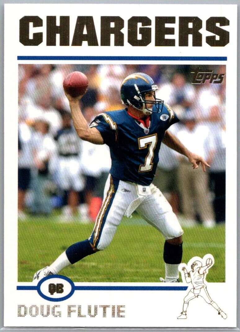 Doug Flutie 2004 Topps Series Mint Card #7