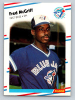 Fred McGriff 1988 Fleer Series Mint Card #118
