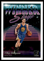 Klay Thompson 2018 2019 Donruss Winner Stays Series Mint Card #7
