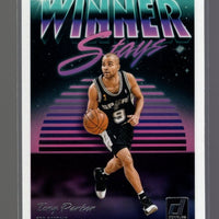 Tony Parker 2018 2019 Donruss Winner Stays Series Mint Card #9