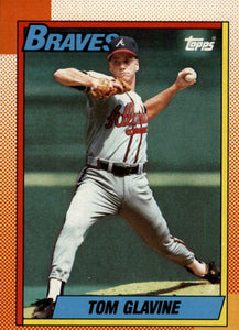 Tom Glavine 1990 O-Pee-Chee Series Mint Card #506