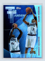 Allen Iverson 2002 2003 Topps Top Tandems Series Mint Card #TT3
